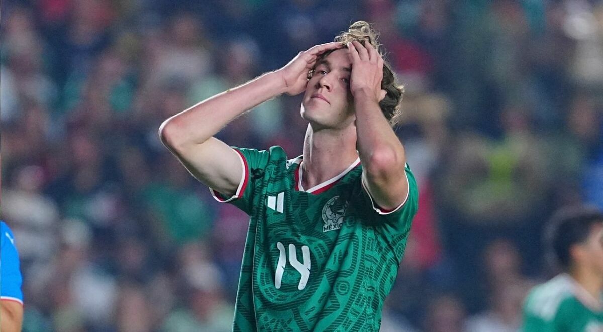 Marcel Ruiz no jugará la Copa del Mundo con México por una grave lesión (Fotografía: Imago 7)