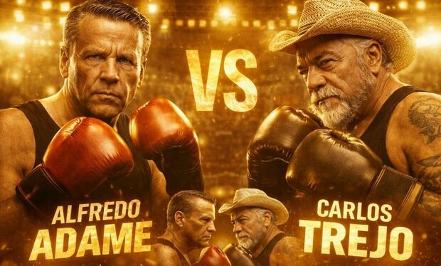 Alfredo Adame y Carlos Trejo formarán parte de Ring Royal 2026: fecha y lugar de la pelea de box. (Sora IA).