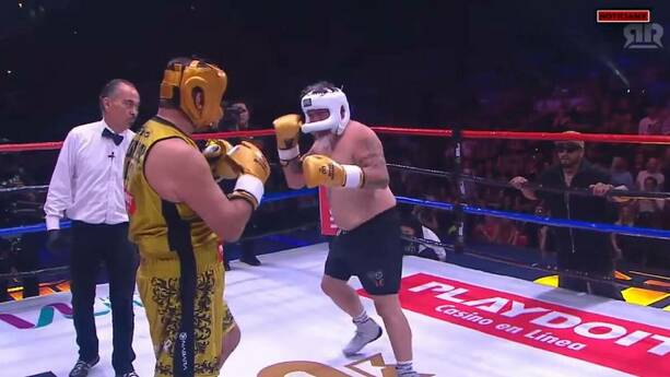 Alfredo Adame noqueó a Carlos Trejo en Ring Royale / Captura