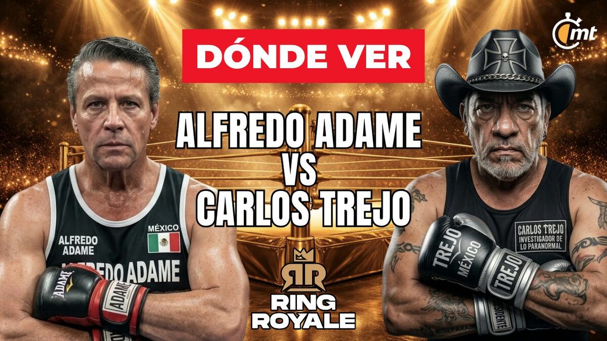 Alfredo Adame vs. Carlos Trejo: horario y canal de pelea de box Ring Royale 2026. (FOTO): Sora IA.