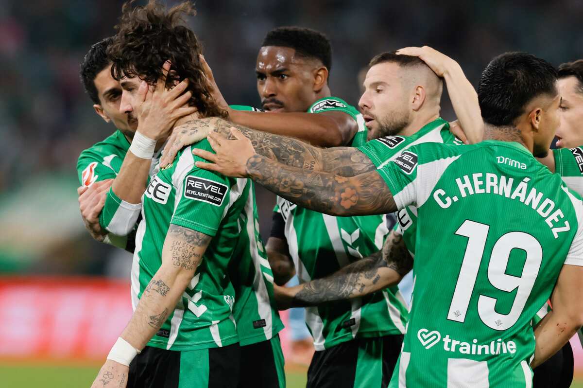 Héctor Bellerín marcó el gol del Betis este día (Fotografía: EFE)