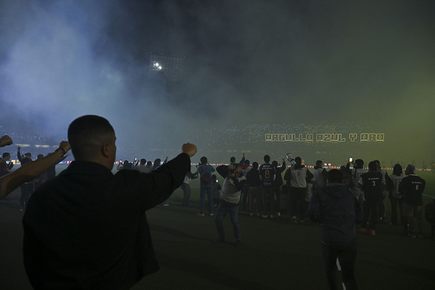El himno universitario retumbó en CU (Fotografía: Imago 7)