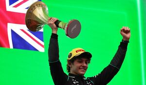 Kimi Antonelli se llevó el Gran Premio de China (Fotografía: EFE)