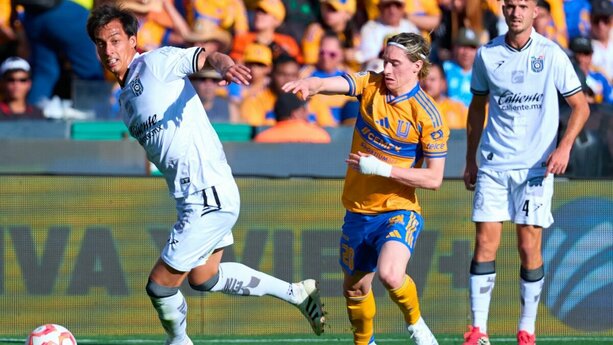 Tigres y Querétaro arrancaron con un ritmo un poco lento (Mexsport)