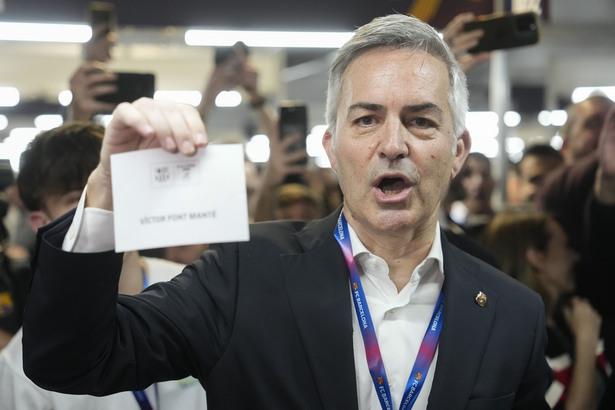 Victor Font fue el rival de Laporta en las elecciones del Barcelona (Fotografía: EFE)