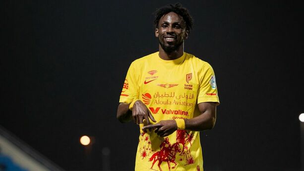 Julián Quiñones con el Al-Qadsiah (@Alqadsiah)