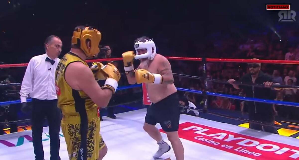 Alfredo Adame noqueó a Carlos Trejo en Ring Royale / Captura