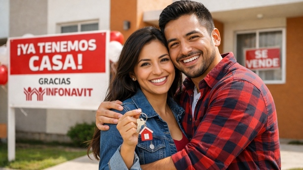 Conoce el nuevo modelo de punto Infonavit T100, y adquiere tu próxima casa. Foto: Sora IA