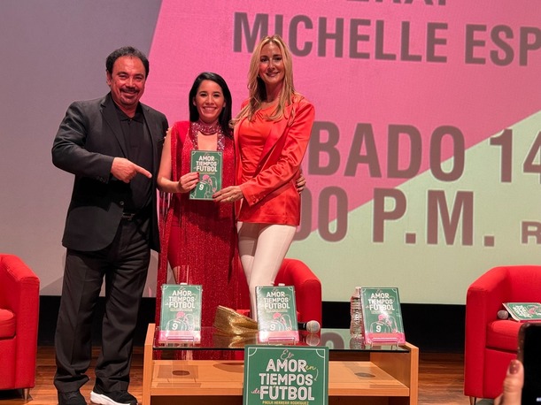 Presentación del libro 'Amor en Tiempos de Fútbol' (Cortesía)