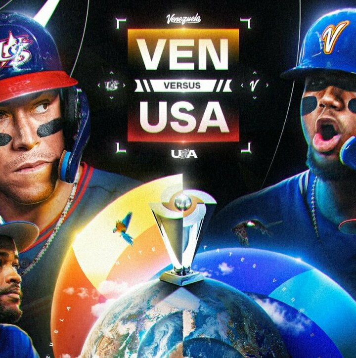 Venezuela vs. Estados Unidos: más que un juego de beisbol (Facebook @worldbaseballclassic)