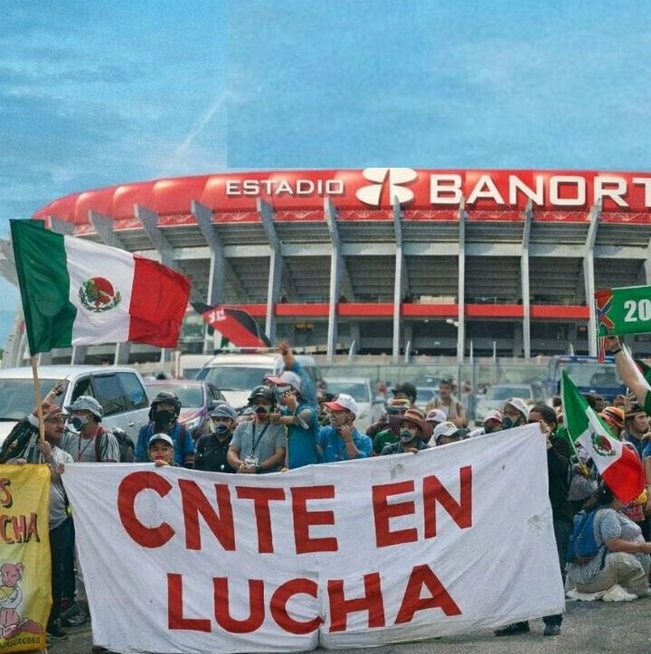 La CNTE amenaza con realizar paro en México durante Mundial 2026 (IA mediotiempo)