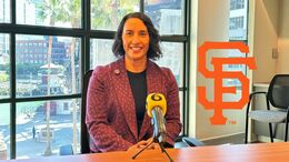 Rachel Heit, de Guants, destacó la serie ante Sultanes. (Foto: Aarón Henández)