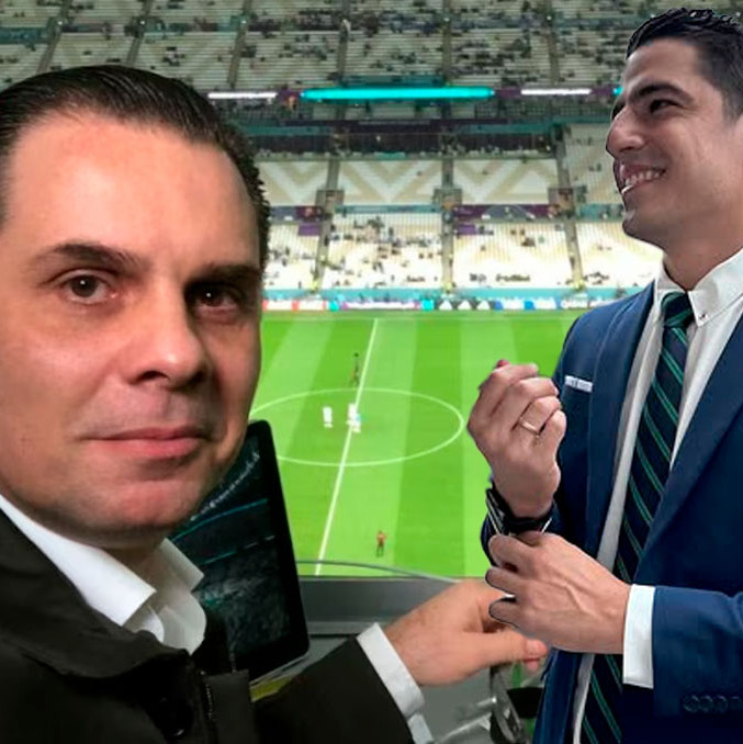 ¿Vaca vs. Martinoli en Ring Royale? (Fotos: Instagram @cmarinollimx y @avacav)