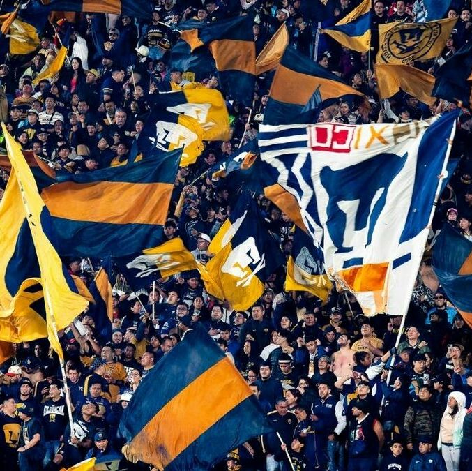 La afición de los Pumas es una de las más imponentes del futbol mexicano (Fotografía: Imago 7)