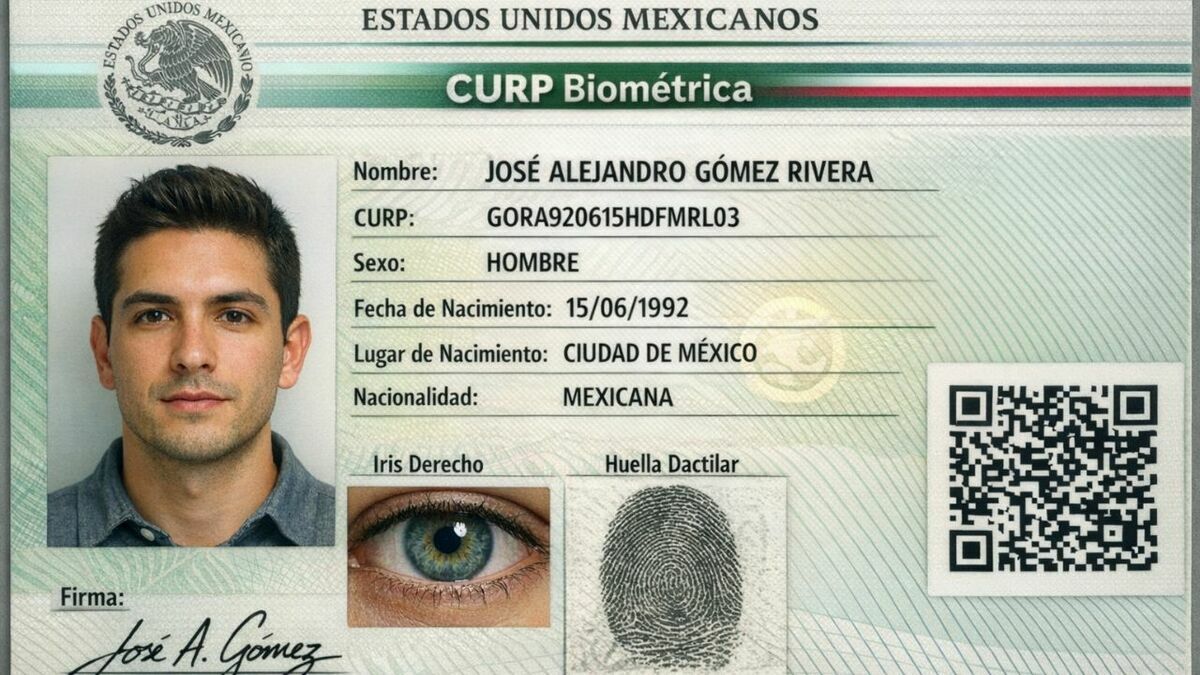 ¿Cuáles son las consecuencias por no tramitar la CURP Biométrica en 2026? Foto: Sora IA