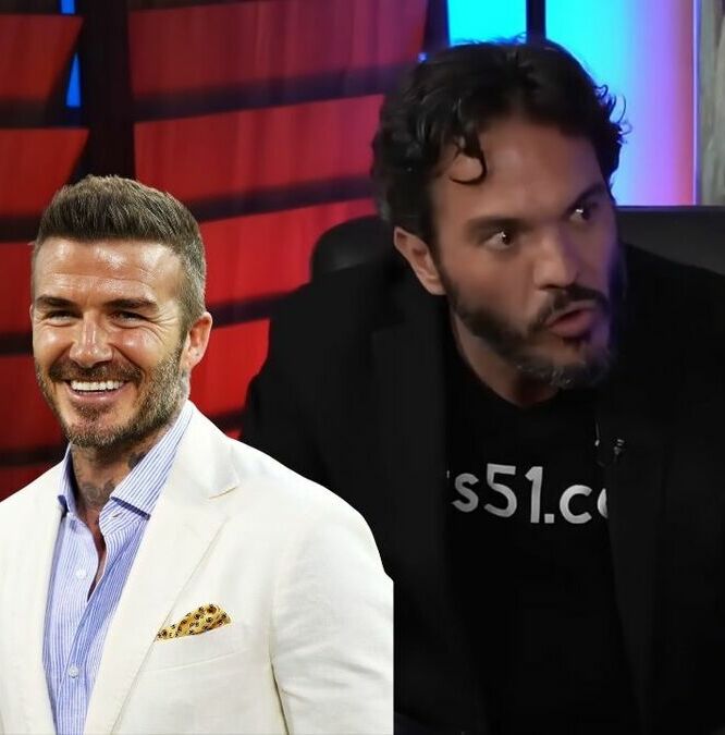 Kuno Becker solo pudo meter un gol en toda la grabación de 'Gol 2', y fue gracias a David Beckham. Foto: Especial