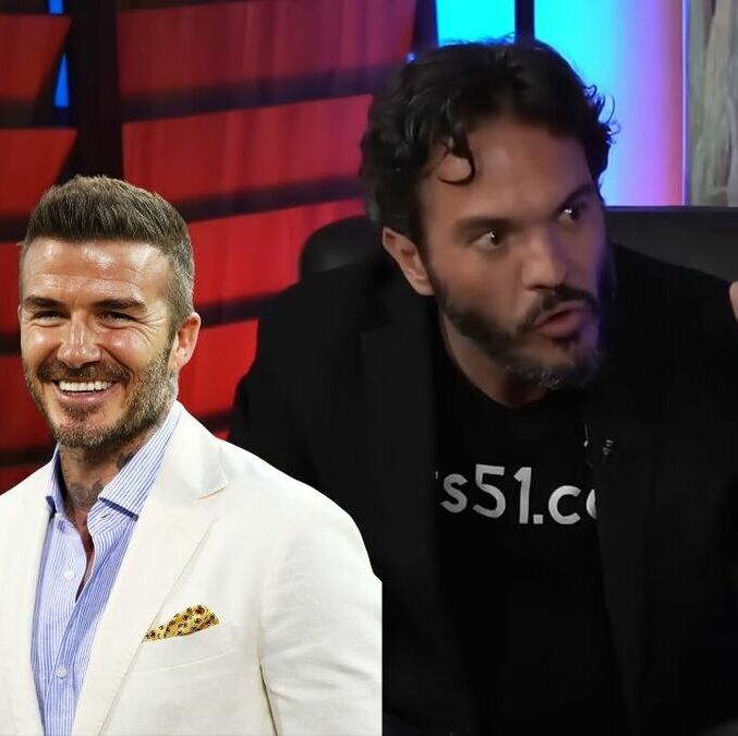 Kuno Becker solo pudo meter un gol en toda la grabación de 'Gol 2', y fue gracias a David Beckham. Foto: Especial