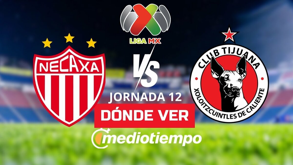 Necaxa vs Tijuana ¿Dónde puedo ver la Jornada 12 de la Liga MX?