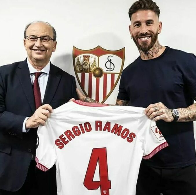 Sergio Ramos tiene mucho cariño por el Sevilla. (Foto: Sevilla)