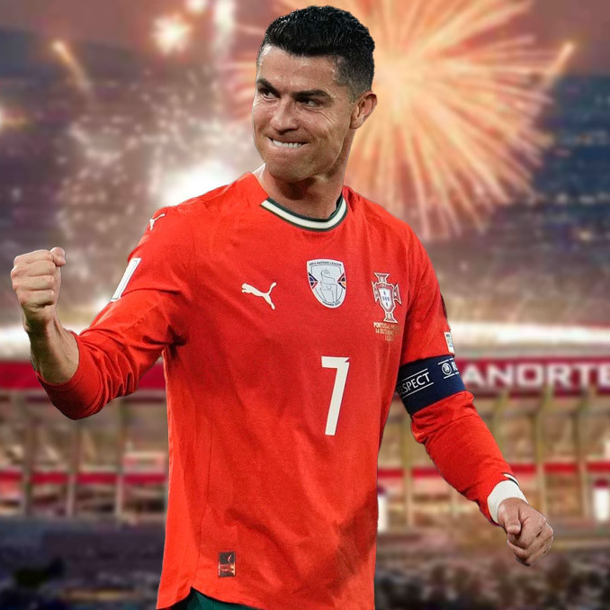 Cristiano Ronaldo no estará en la reapertura del Azteca. (Especial)