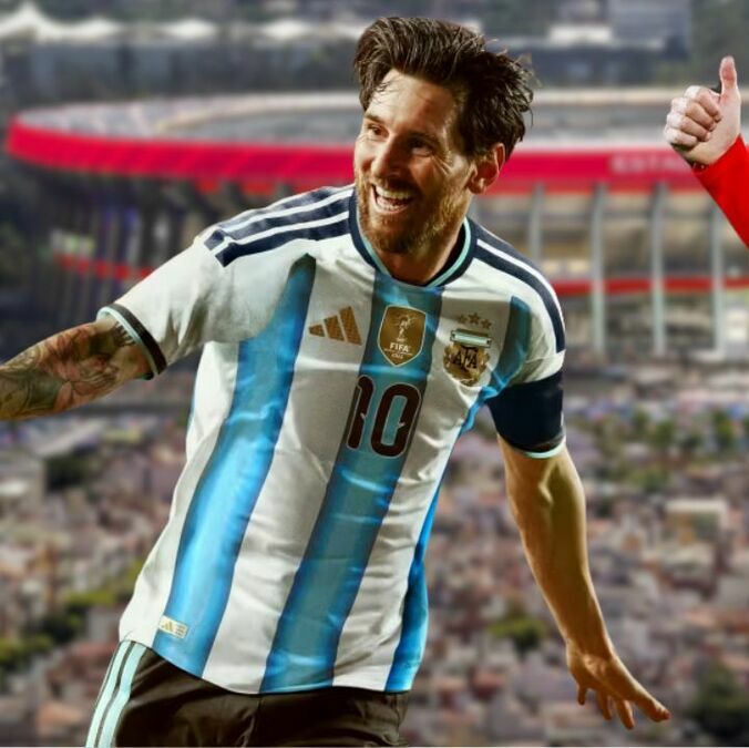 Lionel Messi y Cristiano Ronaldo aún podrían visitar el Estadio Banorte (adidas/@selecaoportugal)