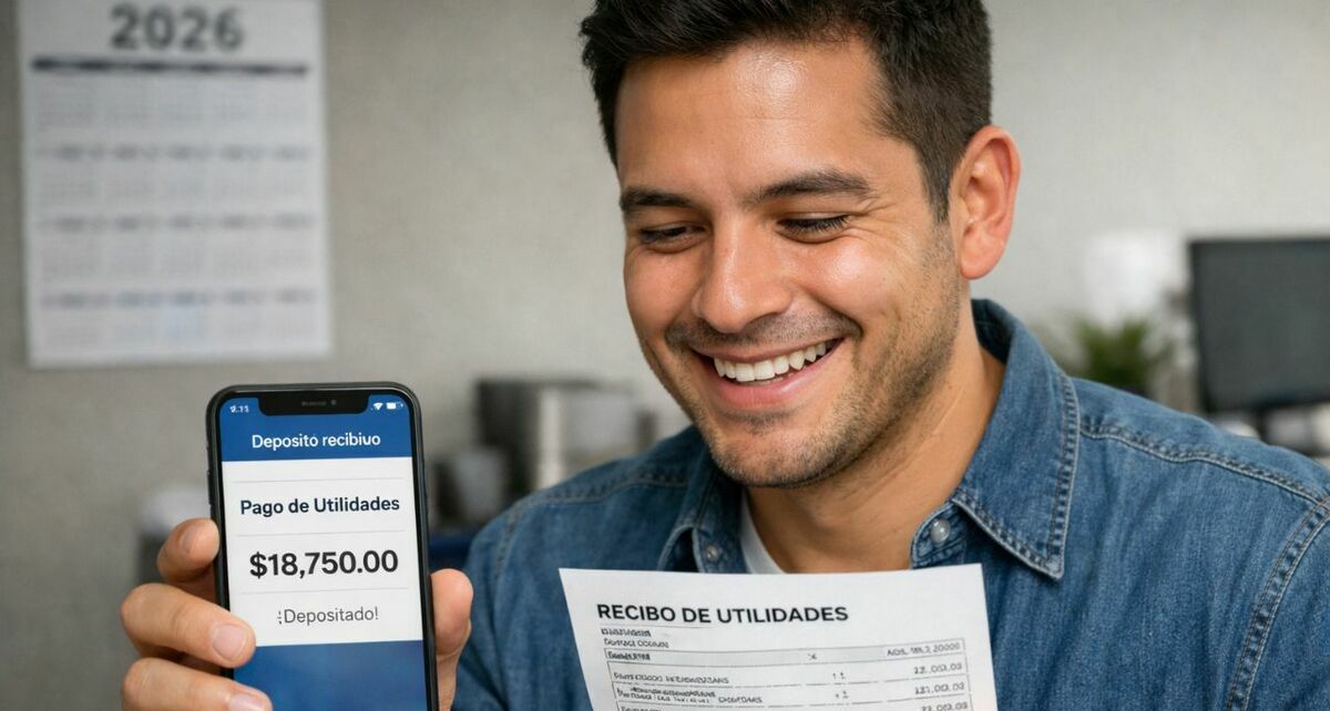 Esto es lo que puedes recibir de utilidades en 2026 si ganas 10 mil pesos al mes. Foto: Sora IA