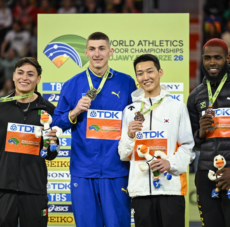 Erick Portillo consiguió la medalla de plata en el Mundial (Fotografía: EFE)