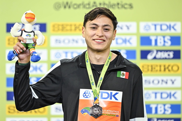 Erick Portillo consiguió medalla de plata (Fotografía: EFE)