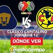 Pumas vs América Clásico Capitalino Jornada 12 Liga MX (FOTO: Especial)