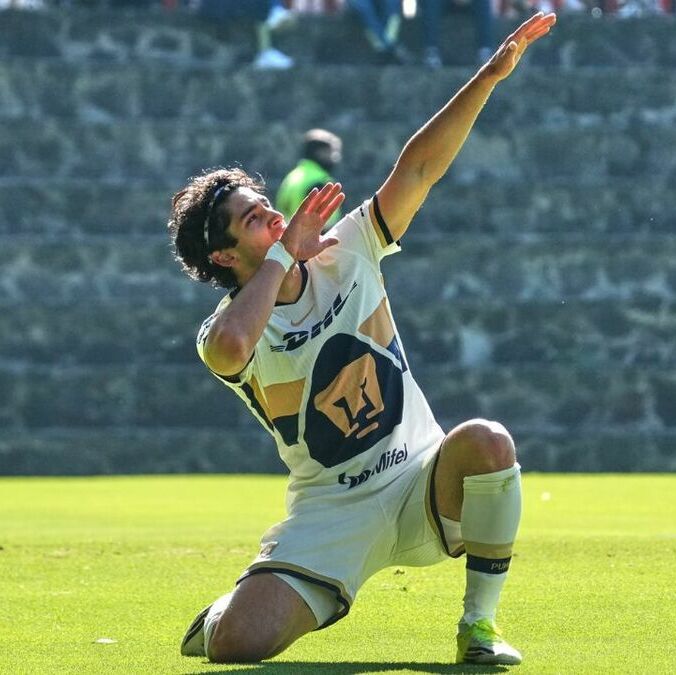 Santiago López ante América Sub-21 (Imago7)