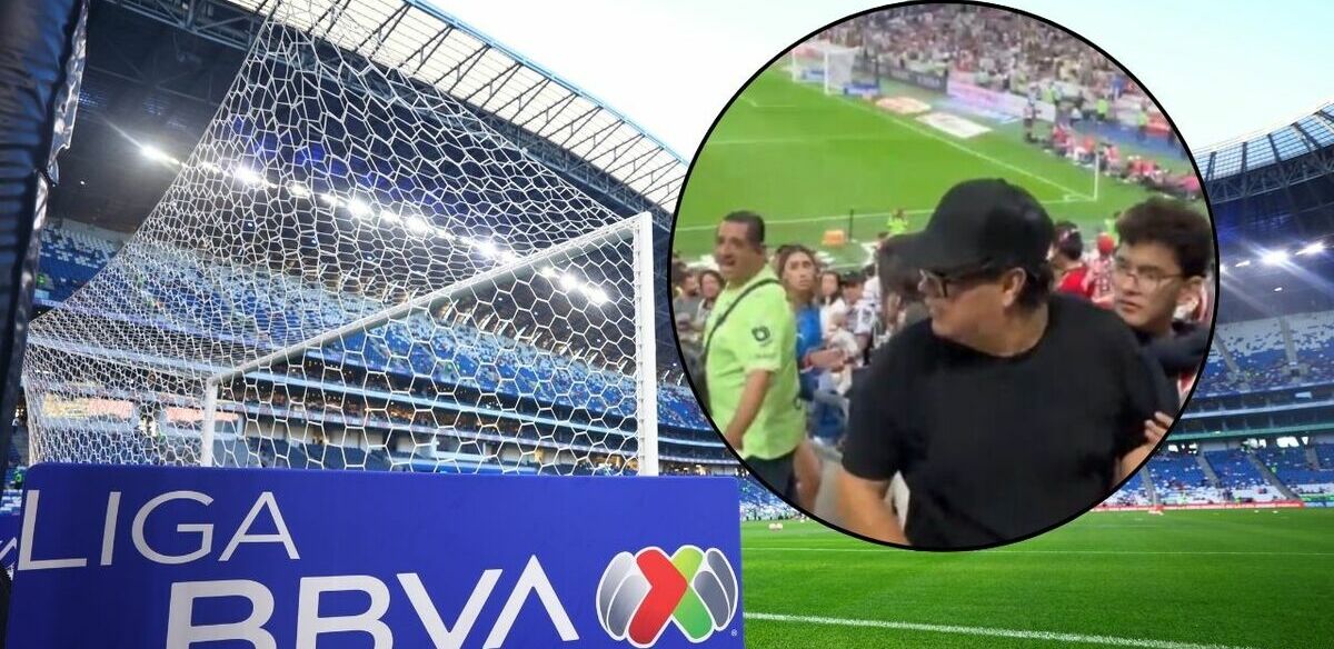 Aficionado reprende a su hijo tras mala accion en el Rayados vs Chivas |Foto: Imago7
