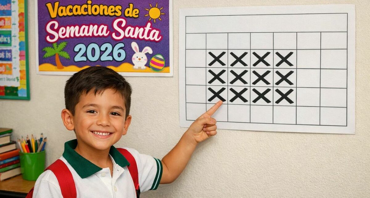 Así serán los 17 días sin clases para alumnos en México por Semana Santa 2026. (Sora IA).