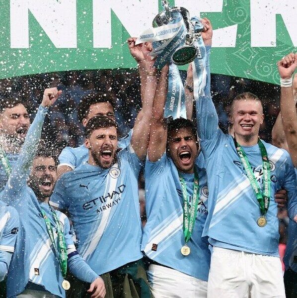 Manchester City se coronó en la Carabao Cup  2026 (Reuters)