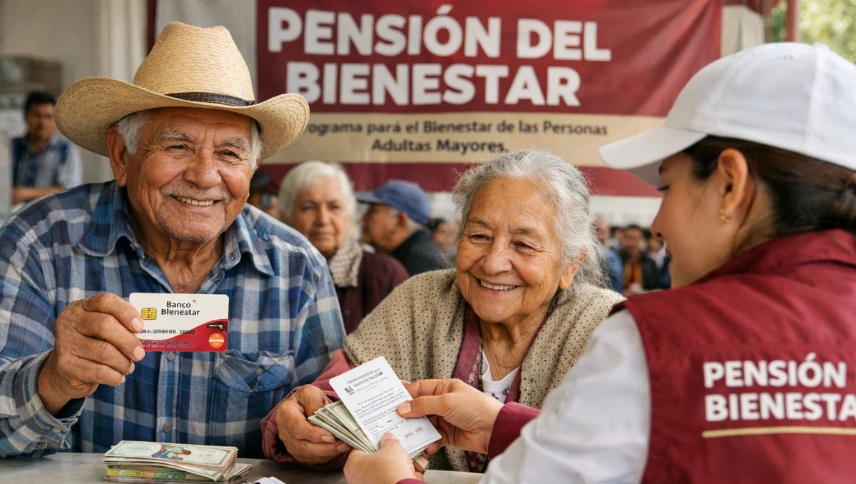 Pensión del Bienestar 2026: Conoce quiénes cobran del 23 al 26 marzo