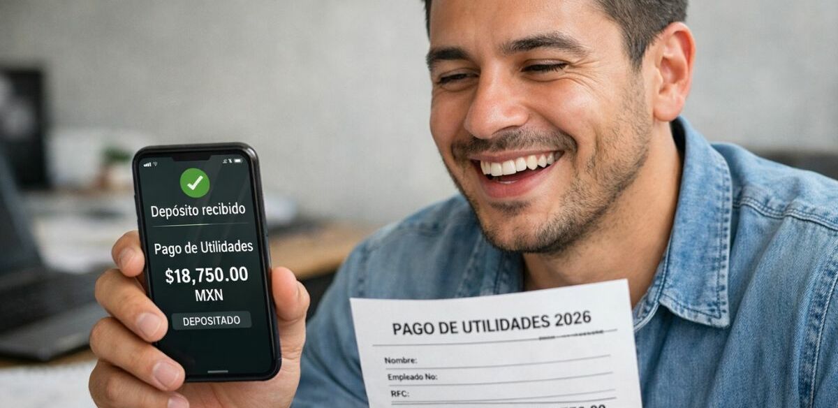 Esto es lo que puedes recibir de utilidades en 2026 si ganas 10 mil pesos al mes. Foto: Sora IA