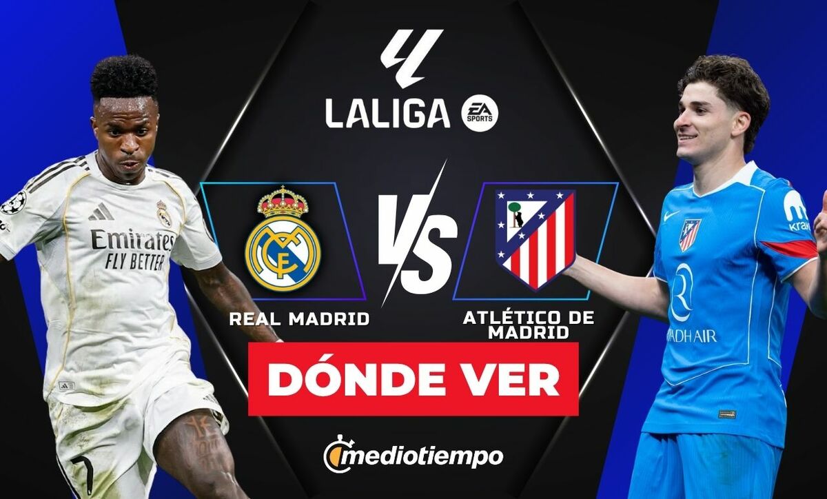 Real Madrid vs Atlético de Madrid EN VIVO. Partido LaLiga HOY ONLINE