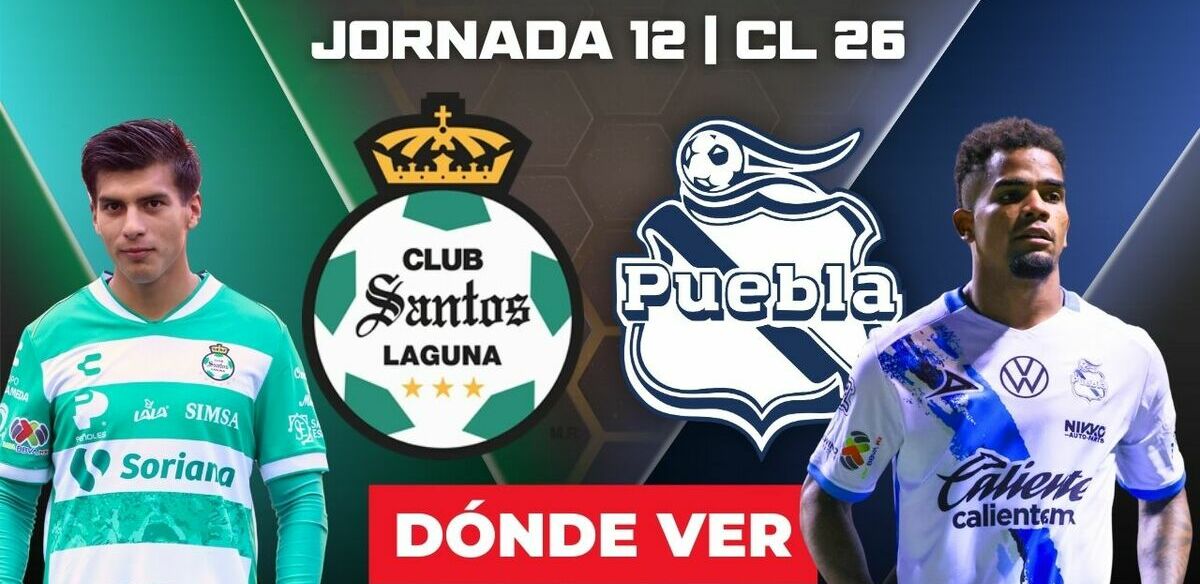 Rivalidad Santos-Puebla  Jornada 12 Clausura 2026