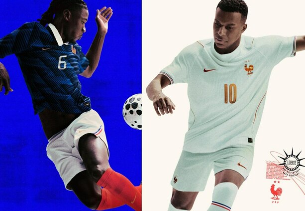 Así lucen los uniformes de Francia para el Mundial 2026 (X @equipedefrance)