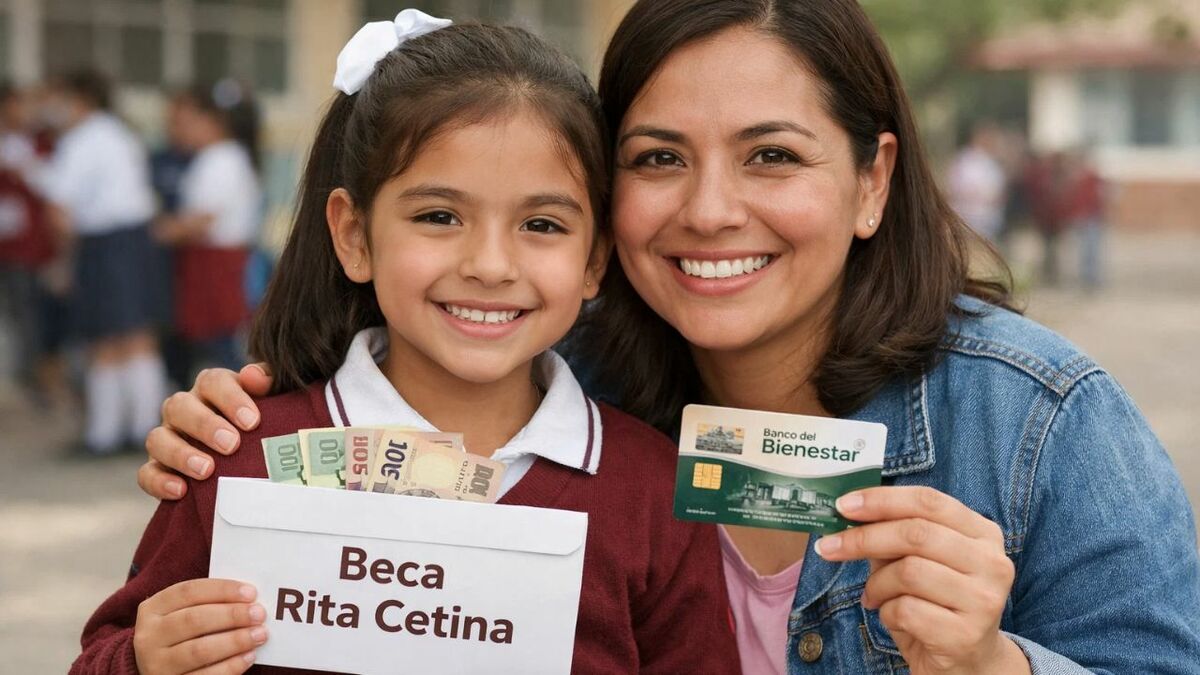 ¿Cuándo pagan los 2 mil 500 pesos de la Beca Rita Cetina? Fechas 2026