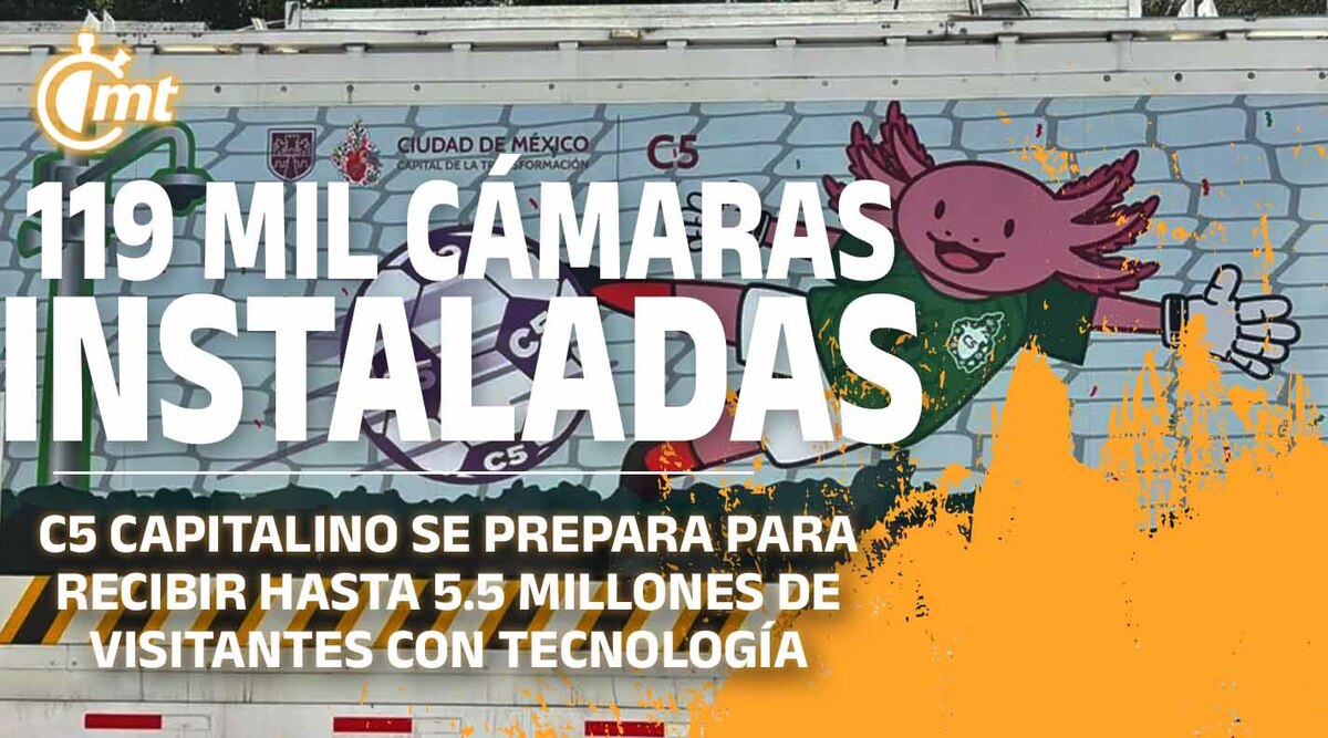 C5 capitalino se prepara para recibir hasta 5.5 millones de visitantes