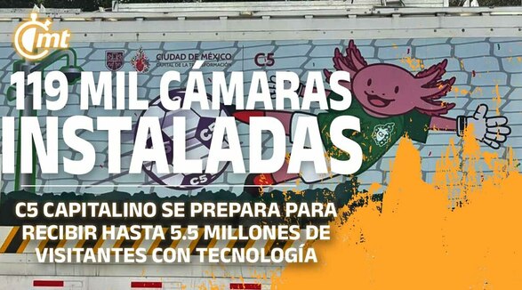 C5 capitalino se prepara para recibir hasta 5.5 millones de visitantes