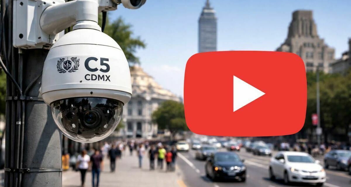 C5 CDMX en YouTube: revelan cómo captan a delincuentes con cámaras. (Sora IA).