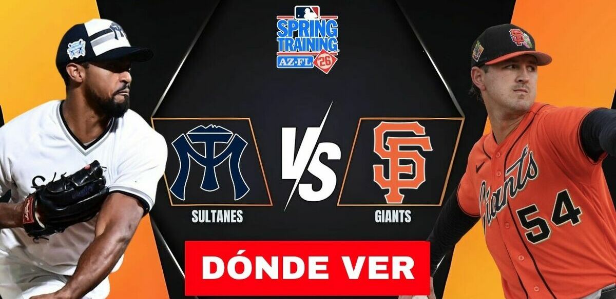 Sultanes vs. Giants: horario y canal de partido Juego 1 Pretemporada 2026. (Especial).