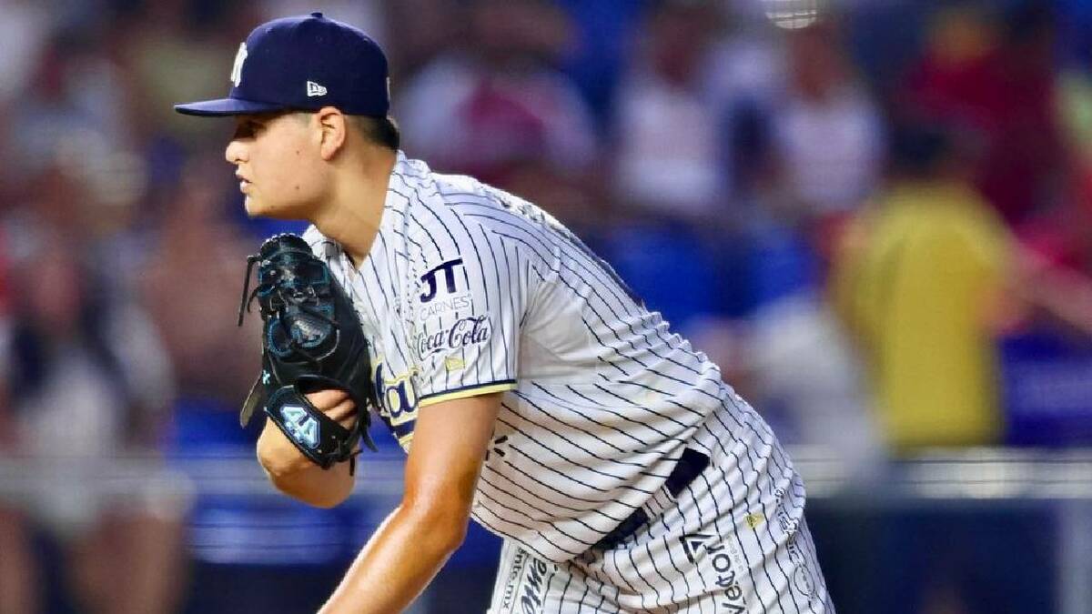 Alonso Becerra, novato de Sultanes que dominó a bateadores de Giants / Sultanes
