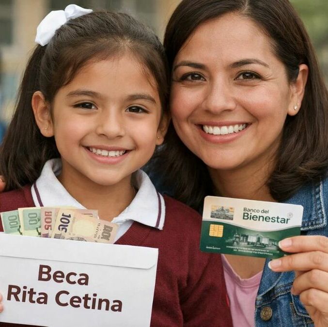 La Beca Rita Cetina 2026 ya tiene fechas clave: conoce cuándo entregan la tarjeta del Bienestar. (Sora IA).