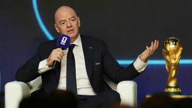 Gianni Infantino, presidente de la FIFA (Reuters)