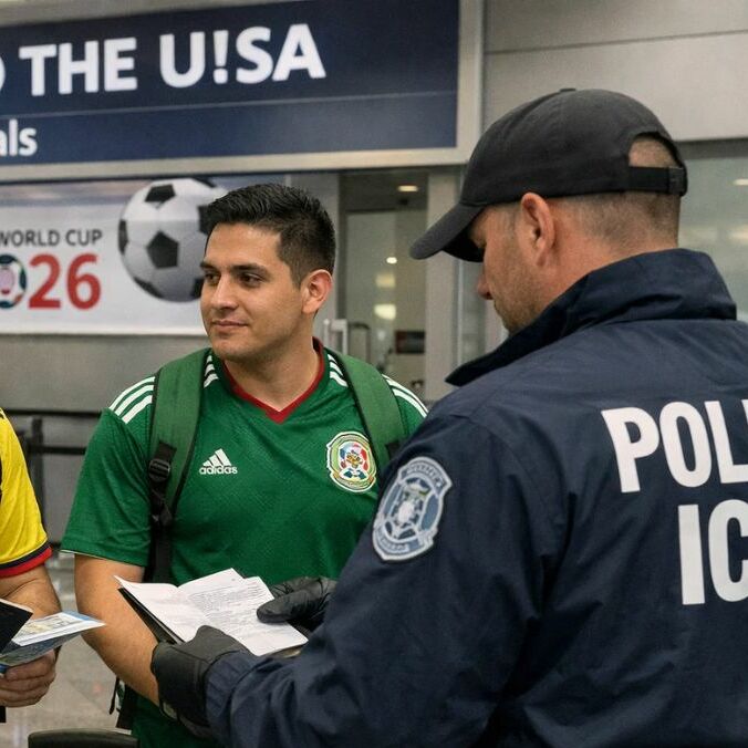 ICE operará en aeropuertos de EE.UU por ordenes de Trump | Foto: IA