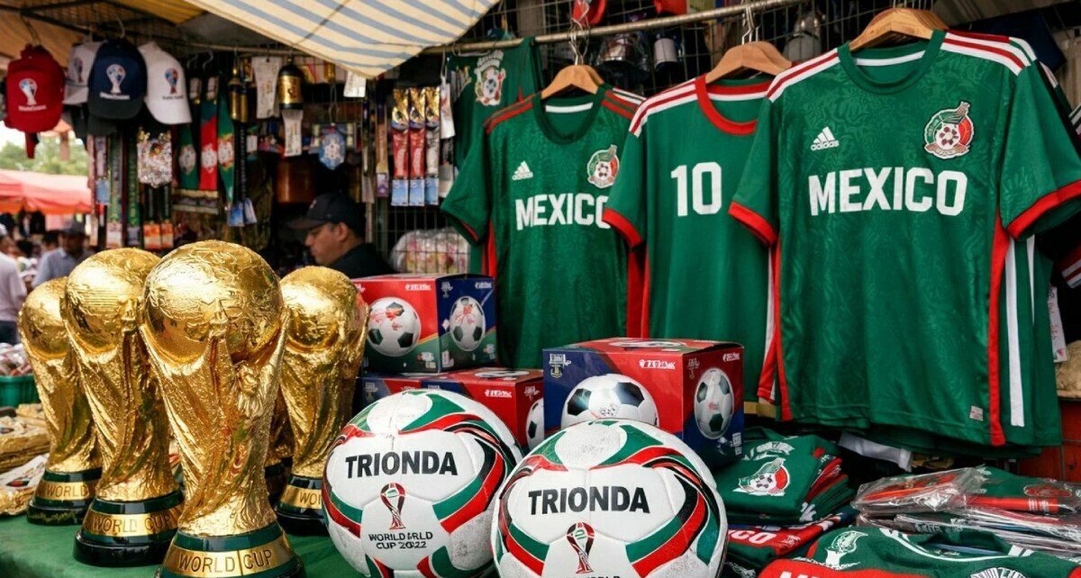En México ha crecido la venta de productos piratas del Tri y el Mundial 2026 (Sora)
