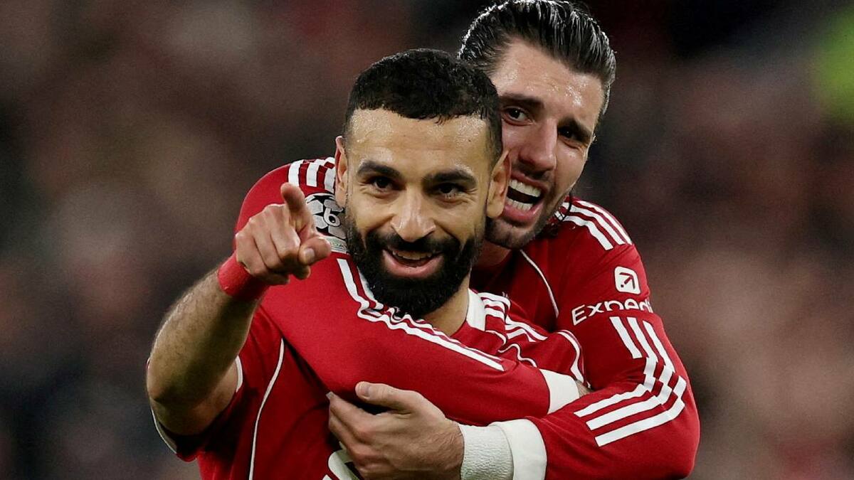 Salah es un histórico del Liverpool (Reuters)