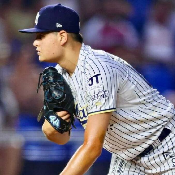 Alonso Becerra, novato de Sultanes que dominó a bateadores de Giants / Sultanes